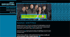 Desktop Screenshot of expozitura-serial.cz